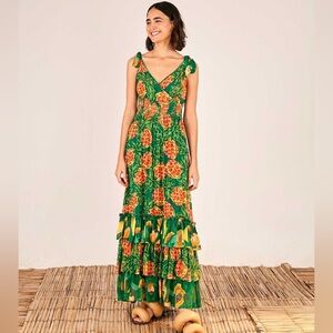 Farm Rio Tropical Maxi Dress XL